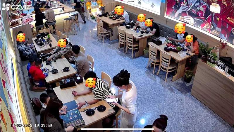 Không khí ấm cúng buổi tối